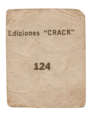 1967 Ediciones Crack Album Los Trico Y Los Peña #124 Succar Y Amaury Brasil Basketball Card back